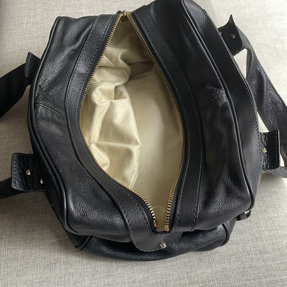 Chloe black leather ACIER bag o/s - Picture 10 of 14